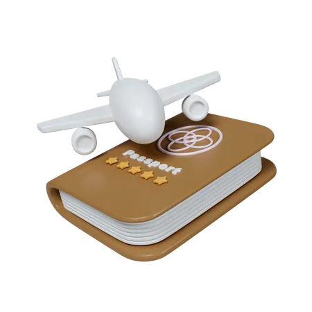 3 D Location Pin And An Airplane Traveling Concept Render Illustrations Icon Isolated On White Background 3 D Rendering Illustration Clipping Path 3D Icon
