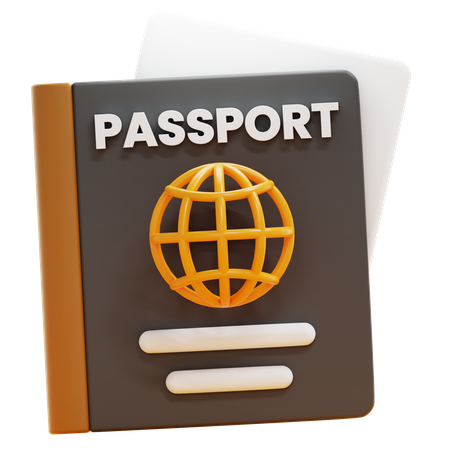 PASSPORT  3D Icon