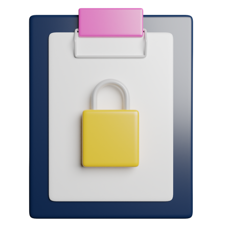 Password  3D Icon