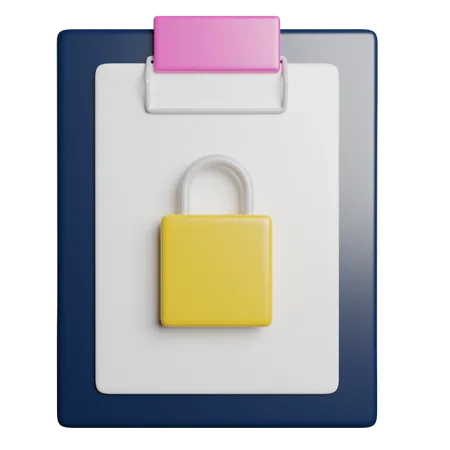 Password  3D Icon