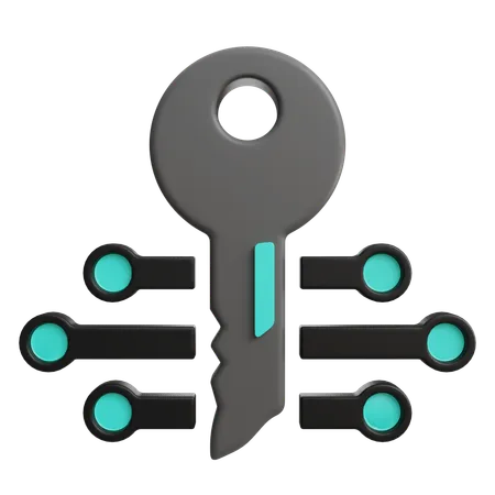 Password Encryption  3D Icon