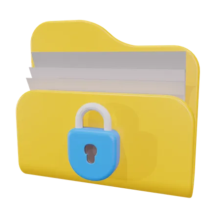 Password Folder  3D Icon