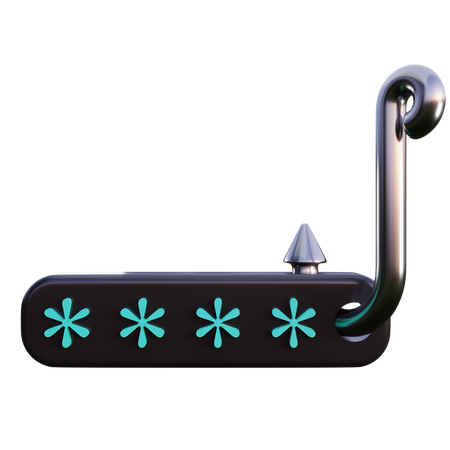 Password Phishing  3D Icon