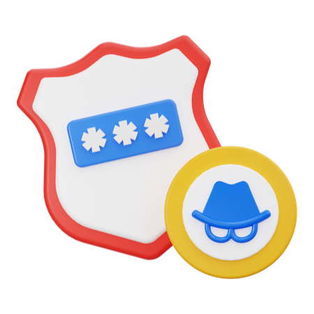 Password Scam  3D Icon