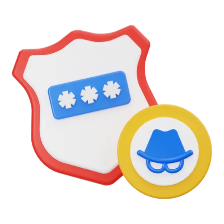 Password Scam  3D Icon