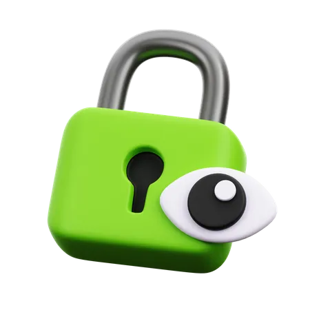 Password Security  3D Icon