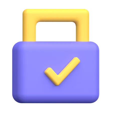 Password Security1  3D Icon