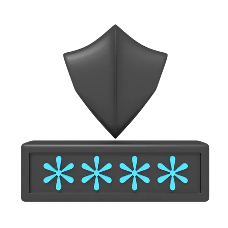 Passwort  3D Icon