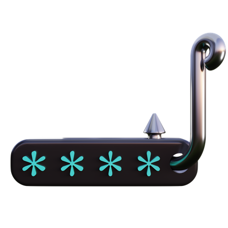 Passwort-Phishing  3D Icon