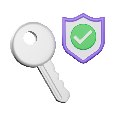 Passwortsicherheit  3D Icon