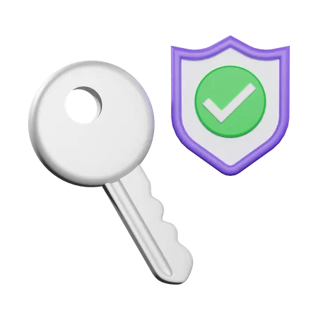 Passwortsicherheit  3D Icon