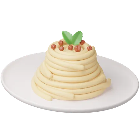 Pasta  3D Icon