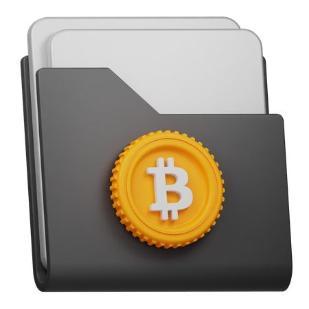 Pasta bitcoin  3D Icon