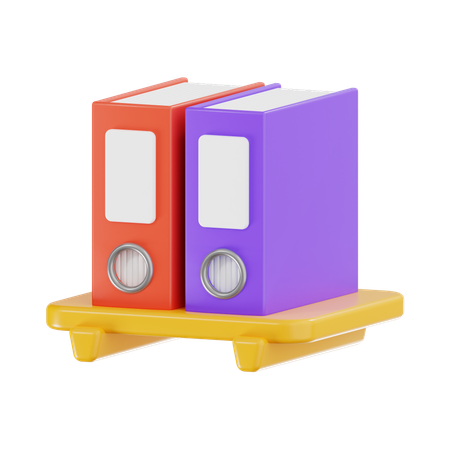 Pasta de arquivo  3D Icon