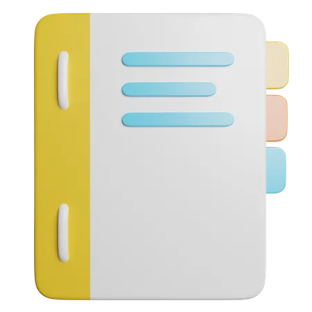 Pasta de arquivo  3D Icon