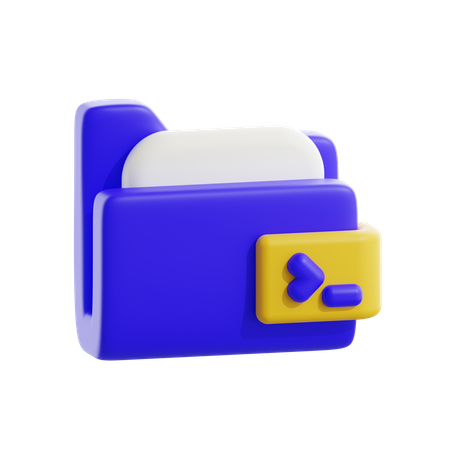 Pasta de código  3D Icon