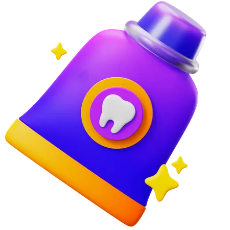 Pasta de dentes  3D Icon