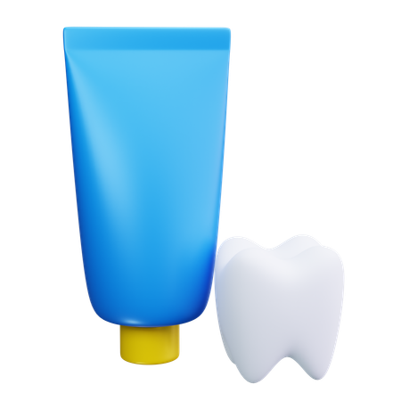 Pasta de dentes  3D Icon