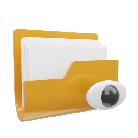Pasta de olhos  3D Icon