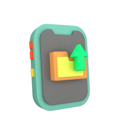 Carregar pasta  3D Icon