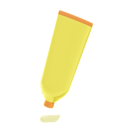 Pasta dental  3D Icon