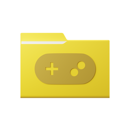 Pasta do jogo  3D Icon