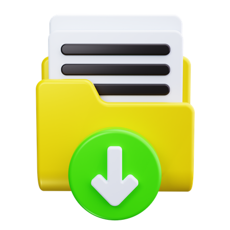 Download de pasta  3D Icon