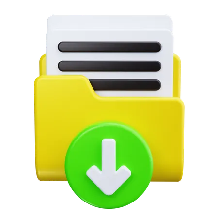 Download de pasta  3D Icon