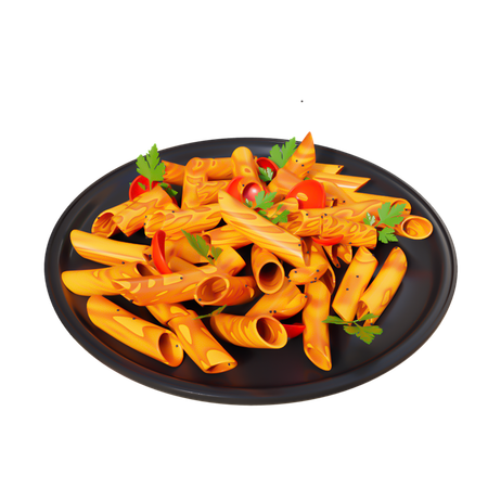 Pasta italiana  3D Icon