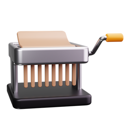 Pasta Machine  3D Icon