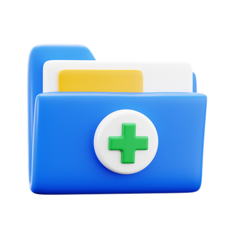 Pasta médica  3D Icon