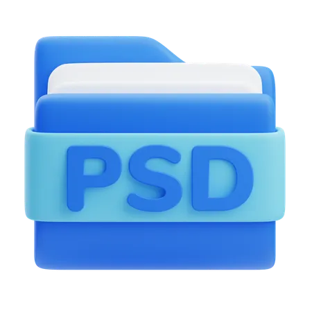 Pasta psd  3D Icon