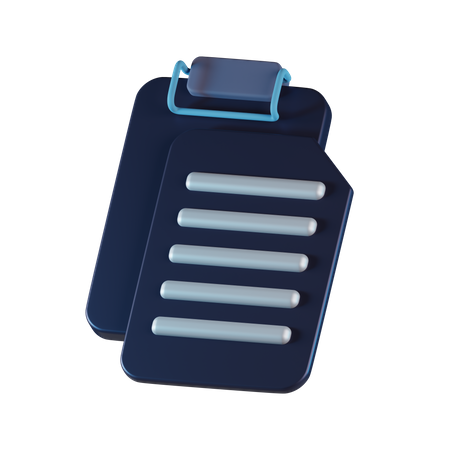 Paste  3D Icon