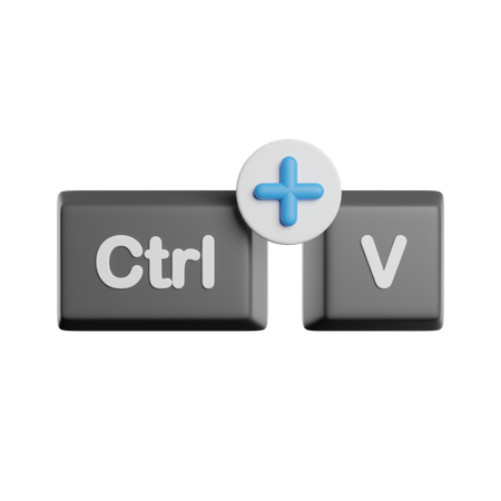 Paste Shortcut  3D Icon