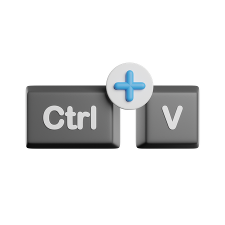 Paste Shortcut  3D Icon