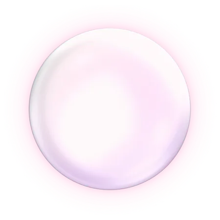 Bulle pastel  3D Icon