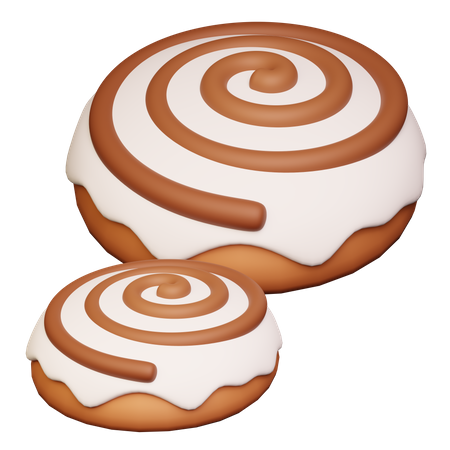 Crema para pastel  3D Icon