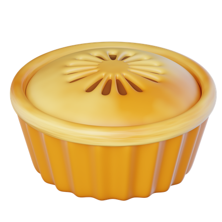 Pastel de calabaza  3D Icon