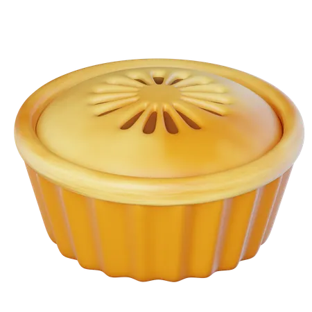 Pastel de calabaza  3D Icon