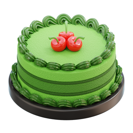 Pastel de capas  3D Icon