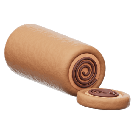 Pastel de chocolate  3D Icon