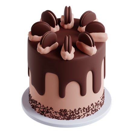 Torta de crema  3D Icon