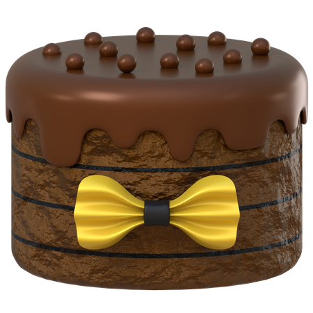 Pastel de cumpleaños  3D Icon