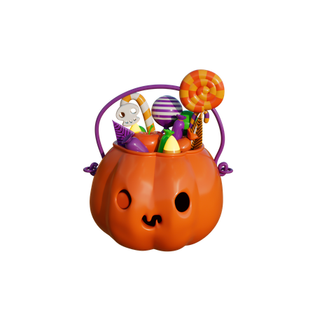 Pastel de halloween  3D Icon