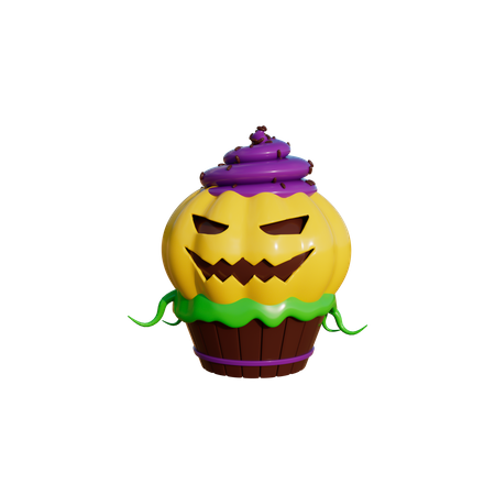 Pastel de halloween  3D Icon