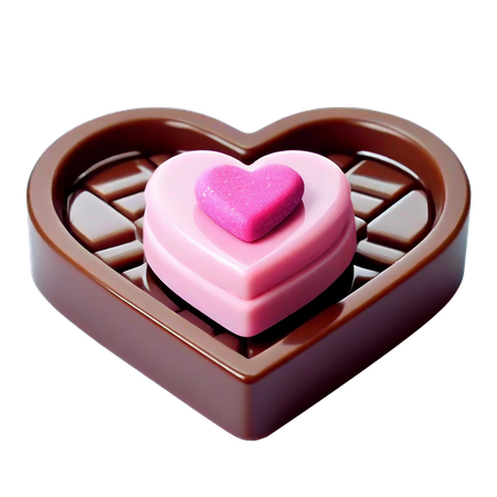 Pastel de san valentin  3D Icon