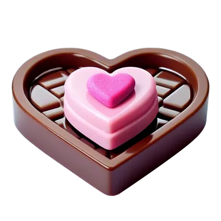 Pastel de san valentin  3D Icon