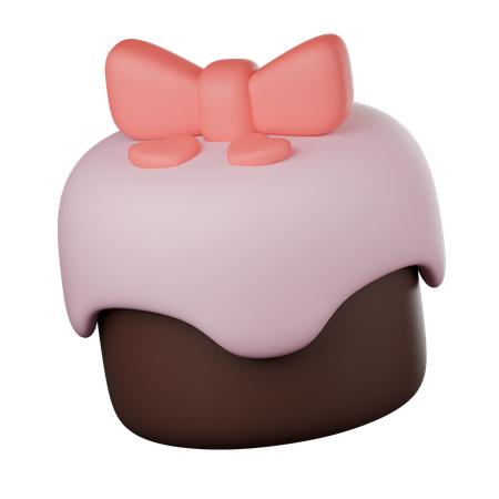 Pastel de san valentin  3D Icon