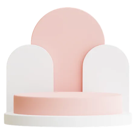 Présentoir pastel  3D Icon