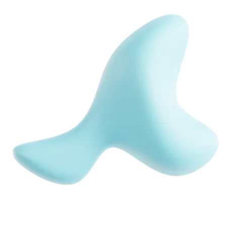 Pastel Fluid Shapes  3D Icon